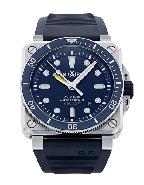 Bell and Ross BR03-92 BR0392-D-BU-ST/SRB